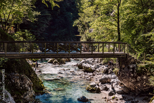 Hiking Around Tolmin Gorge, Slovenia photo