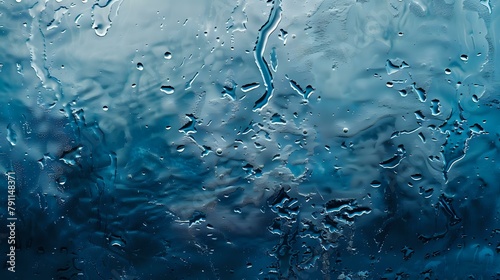 Shimmering Water Condensation Detail