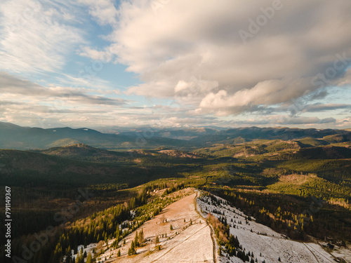 view from the top of mountain