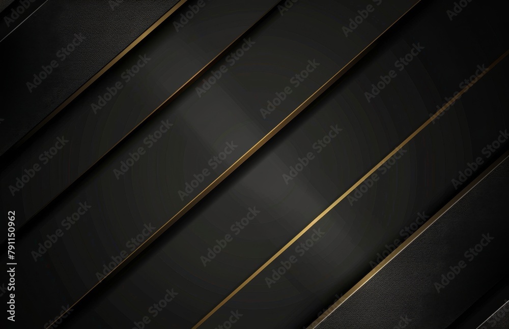 Dark Background With Gold Lines Dark Background With Gold Lines