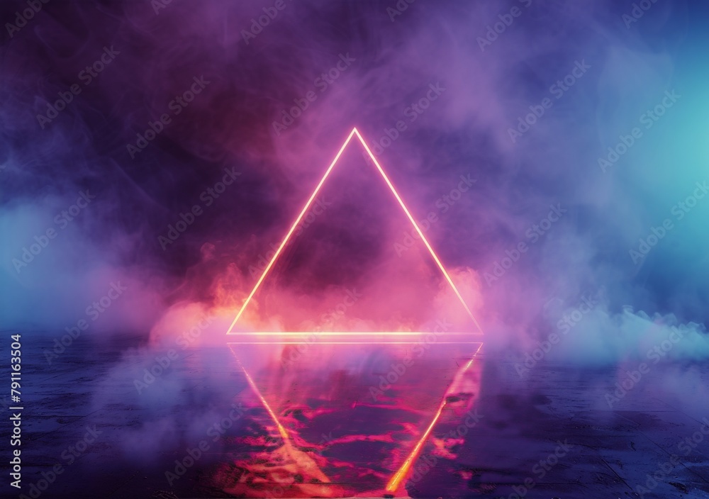 Triangle Formation in the Middle of a Lake Triangle Formation in the Middle of a Lake