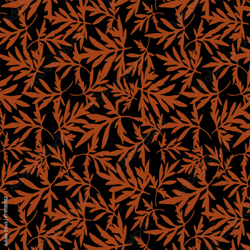 Wallpaper Mural pattern floral flower design fabric spring illustration Torontodigital.ca