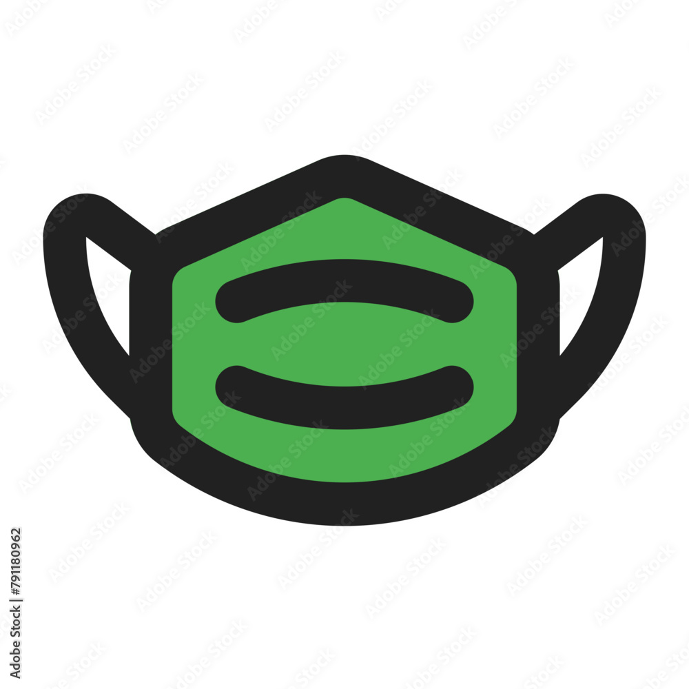 mask line color icon mask line color icon