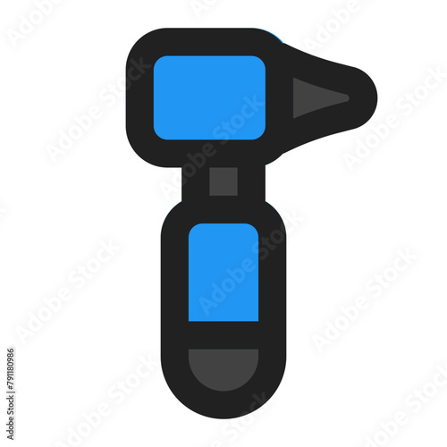otoscope line color icon