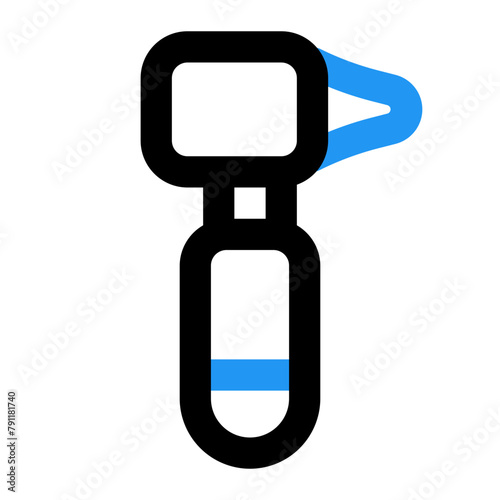 otoscope line color icon