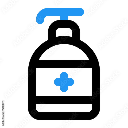 sanitizer line color icon