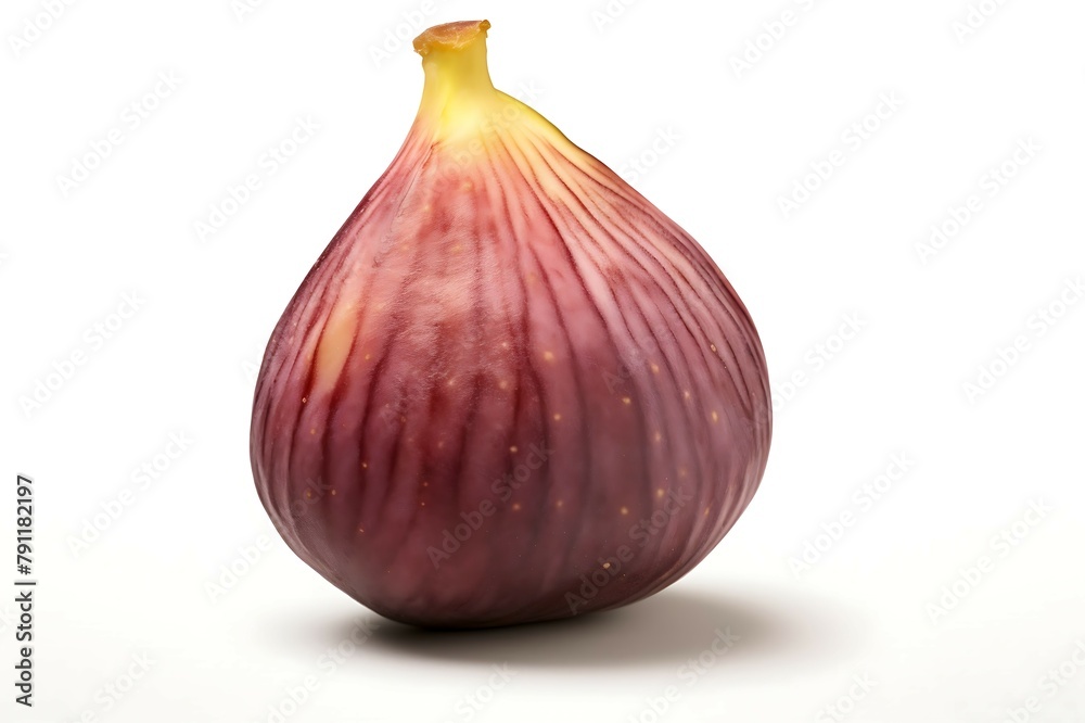 Fototapeta premium Fig isolated on white background