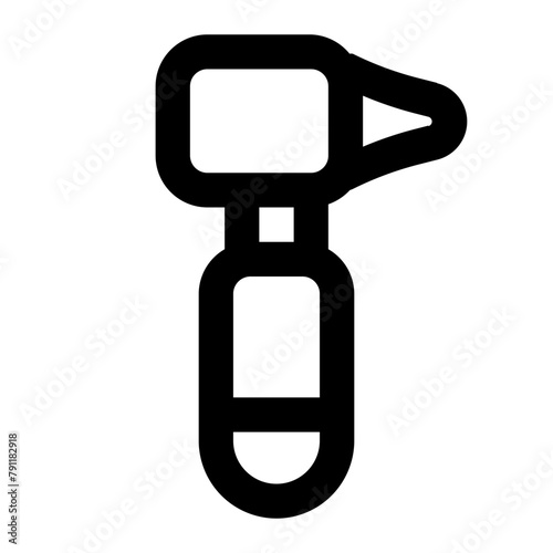 otoscope line icon