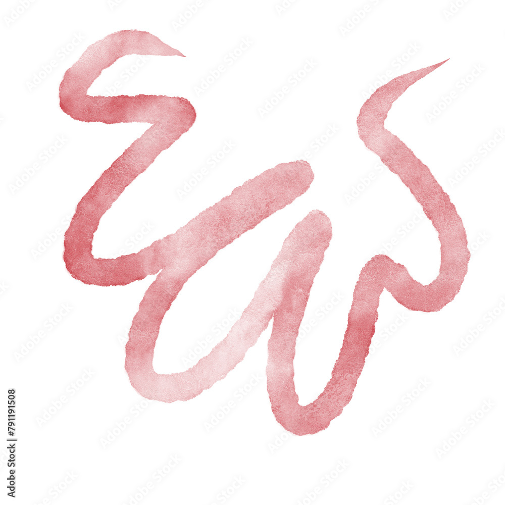 Squiggly Lines Abstract Watercolor Squiggly Lines Abstract Watercolor