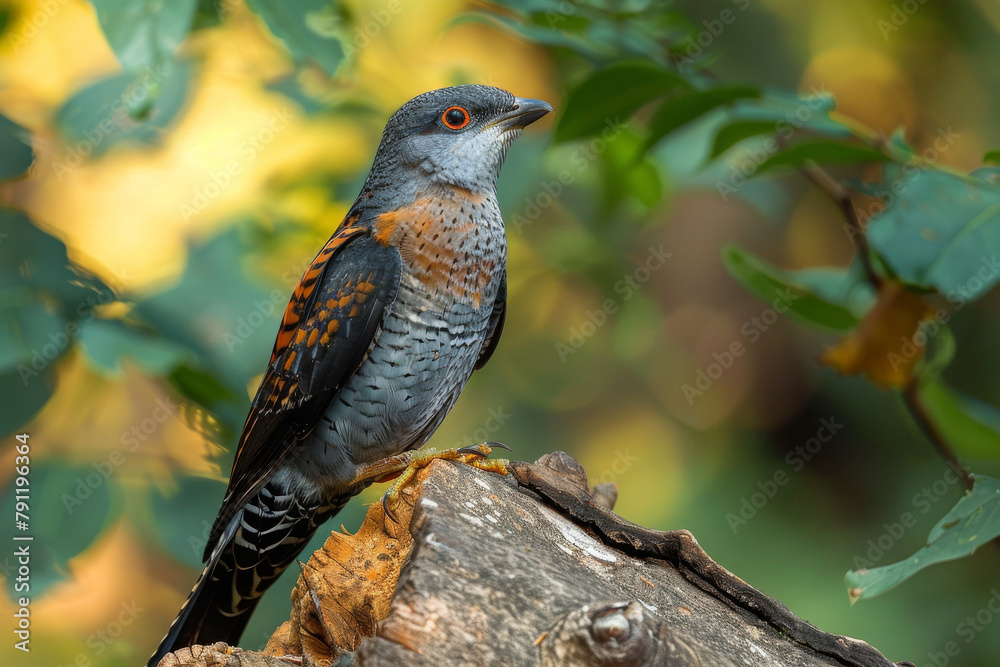 Obraz premium cuckoo on branch 
