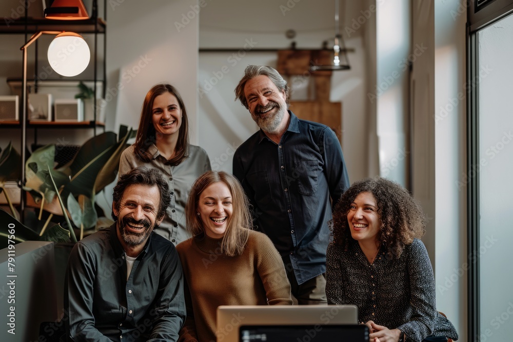 Group of business people working together in a modern office. Selective focus. Group of business people working together in a modern office. Selective focus.