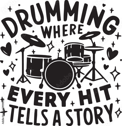 Drumming Where Every Hit Tells a Story
