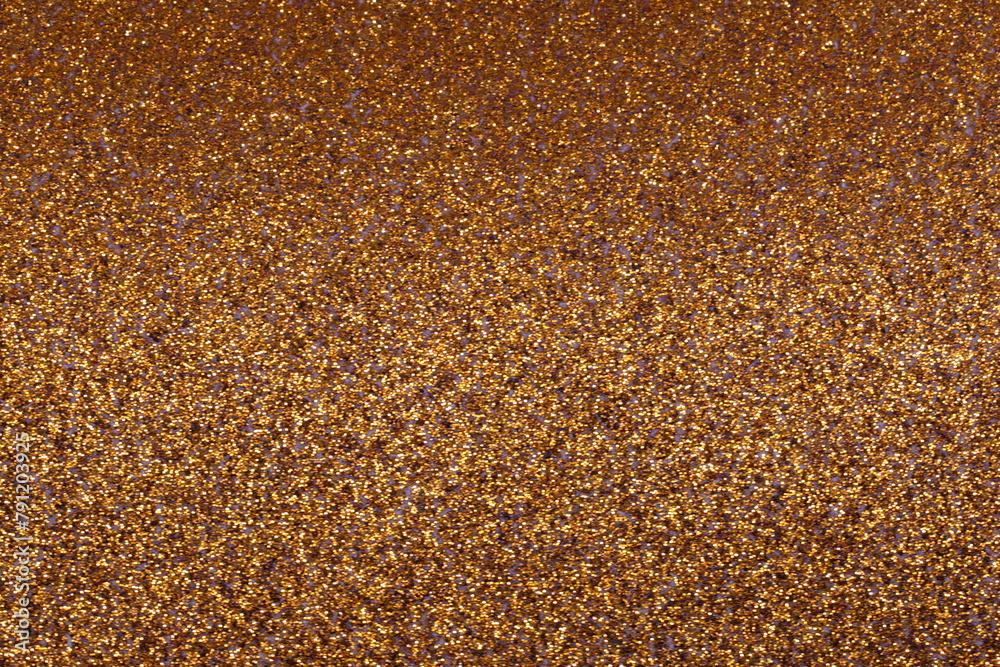 Glitter in copper color Pattern
