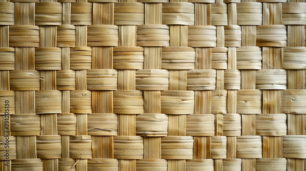 Bamboo weaving design with rattan mat texture for backgrounds and art work Bamboo weaving design with rattan mat texture for backgrounds and art work