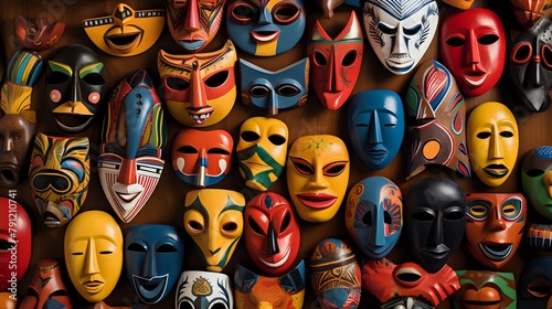 A Colorful Collection of Cultural Masks from Around the World