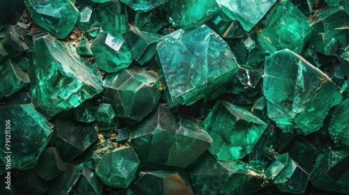 abstract green stone background