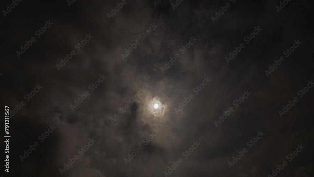 Wide Angle Timelapse of the total solar eclipse going from partial in to totality and then covered by clouds - April 8th, 2024 Wide Angle Timelapse of the total solar eclipse going from partial in to totality and then covered by clouds - April 8th, 2024