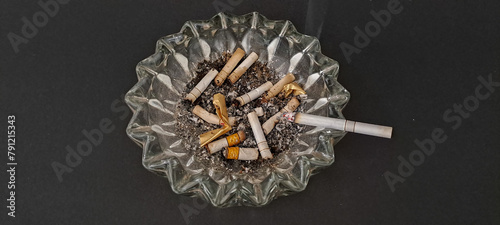 Astray with Cigarette Butts	
 photo