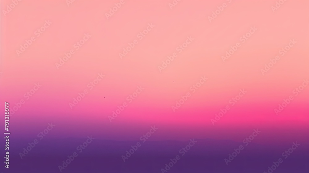 A tranquil gradient of sunset colors over a silhouetted landscape. A tranquil gradient of sunset colors over a silhouetted landscape.