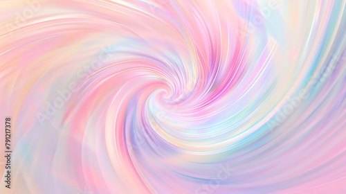 Colorful fluid swirl painting