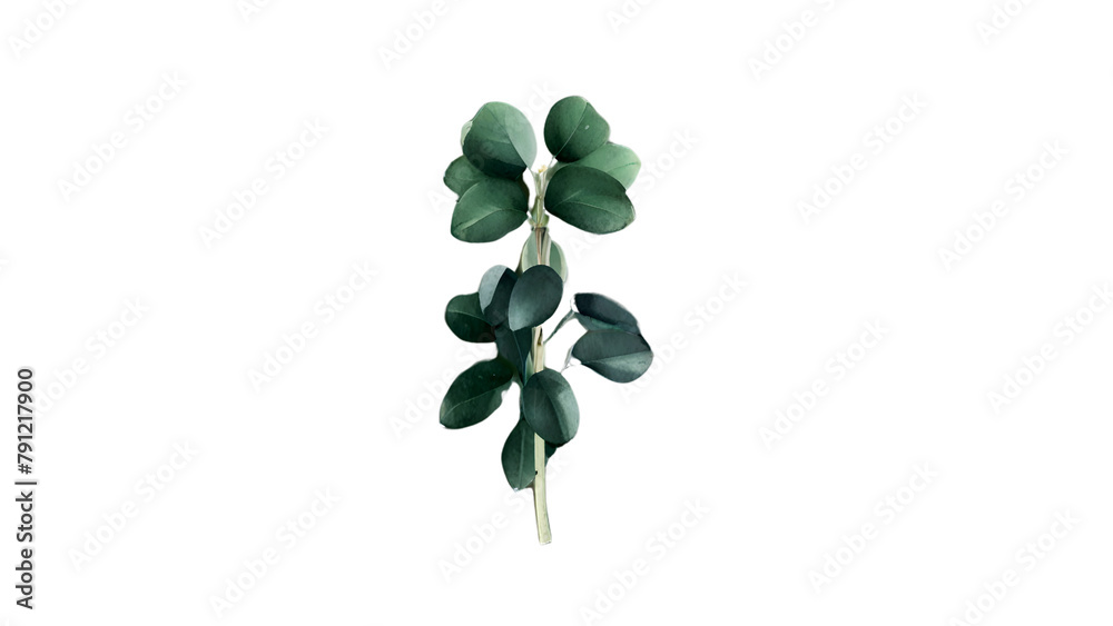 Obraz premium Nature's Aroma: Fragrant Eucalyptus Leaves