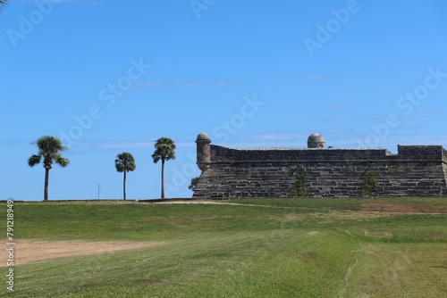 National monument Castillo de San Marcos in st Augustine Florida © natalya2015
