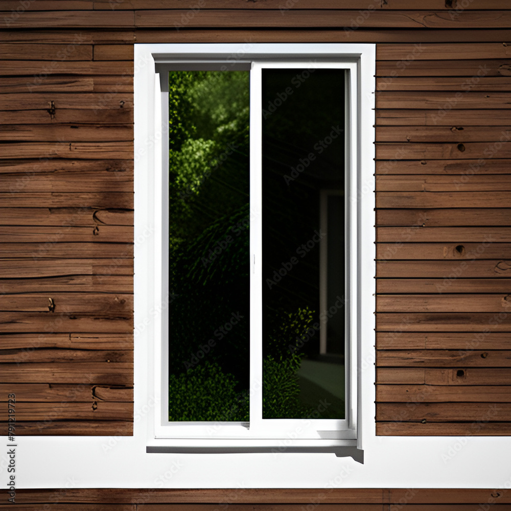 Fototapeta premium window, house, door, architecture, home, wall