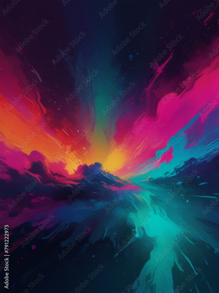 abstract color background space color