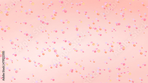 pink background with bubbles for webtoo