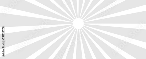 Transparent Sun ray background. Radial beam sunrise or sunset light retro design illustration. Light sunburst glowing background. banner, cover, poster, flyer, brochure, website, card, placard.
