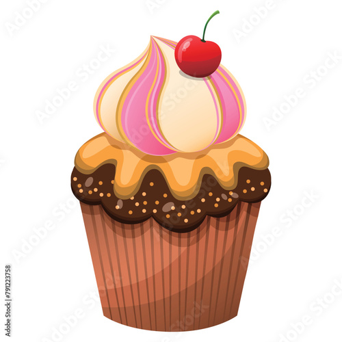 Delicious cupcake