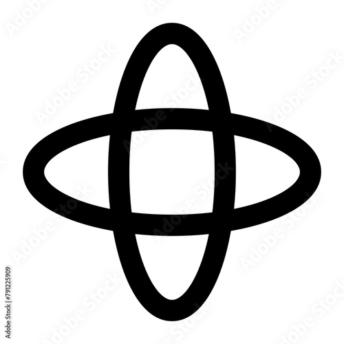 symbol made of globe