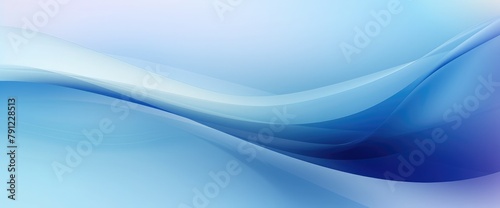Abstract blur blue background. Gradient pastel background, Abstract cool background,Blue paper layers. Sky effect. Minimalist style abstract art background. Empty space. 