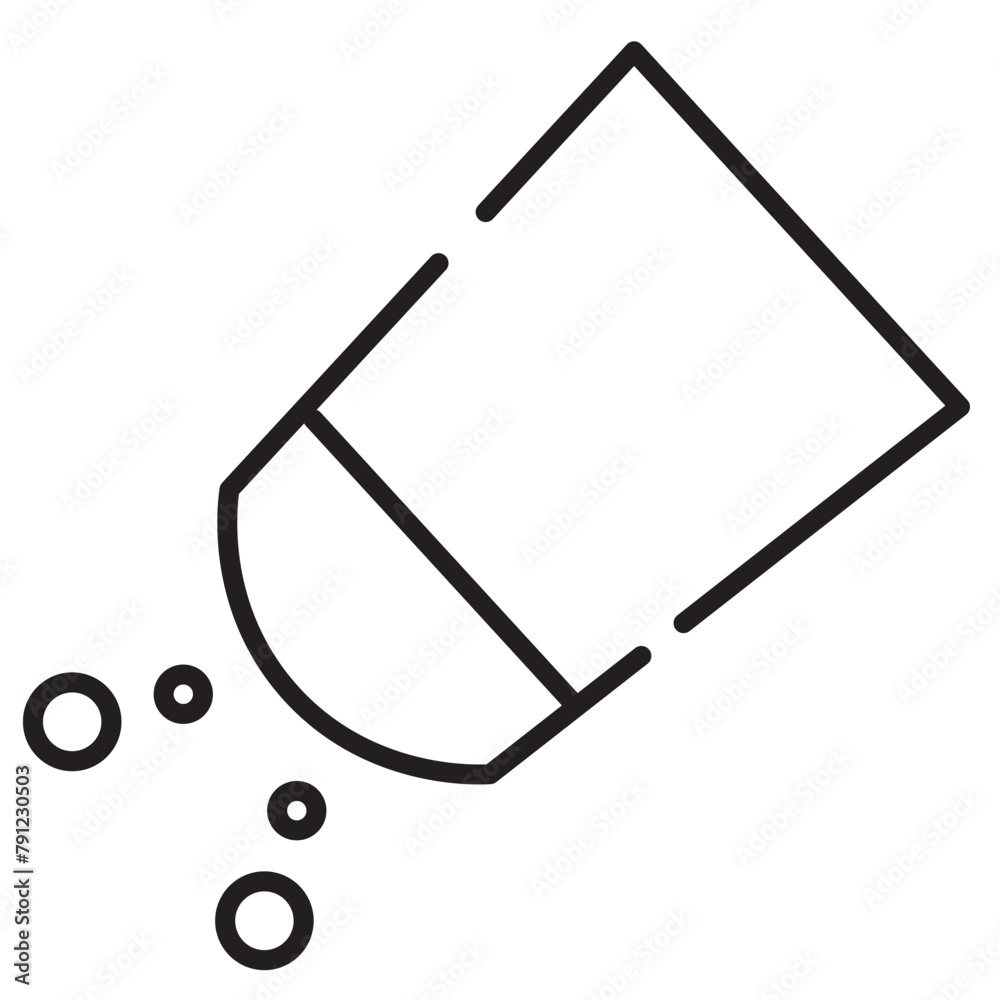 Pot Salt Shaker Line Icon Pot Salt Shaker Line Icon