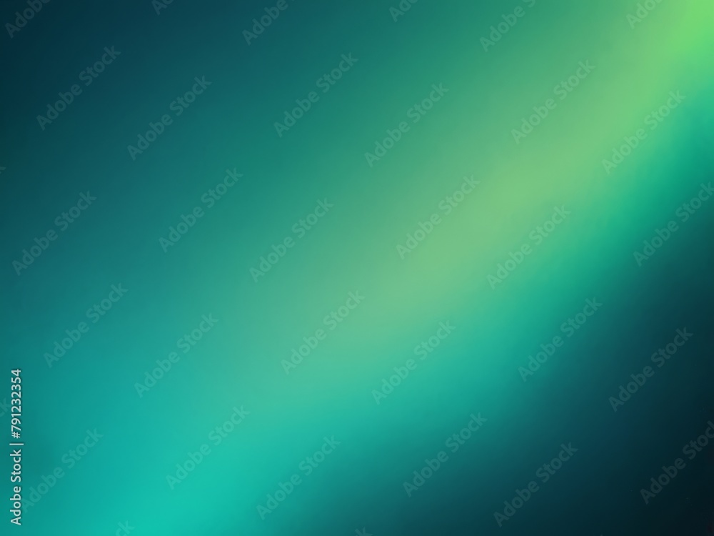 blurry blue green abstract gradient background