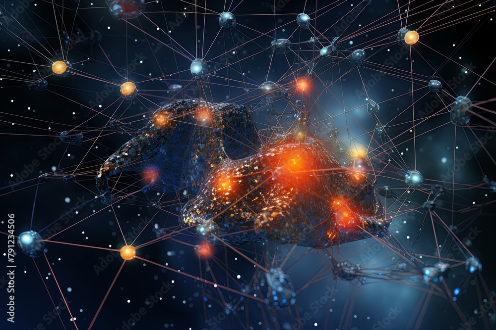 Neural network, visualization, human brain, analog, intricate, detailed, complexity, visual representation, background, cognitive processes, artificial intelligence, machine learning, data processing, Neural network, visualization, human brain, analog, intricate, detailed, complexity, visual representation, background, cognitive processes, artificial intelligence, machine learning, data processing,