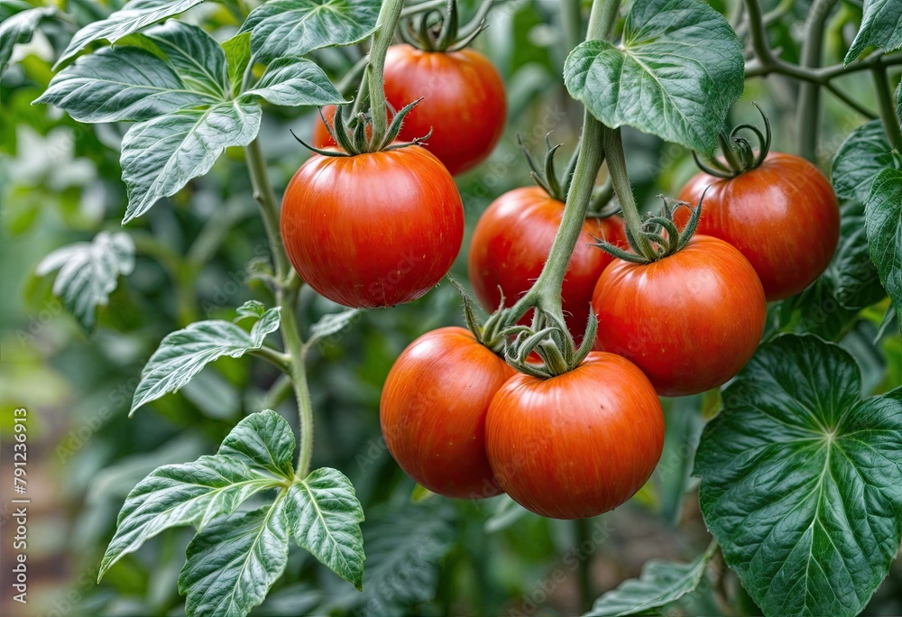 Greenhouse Tomato Plants