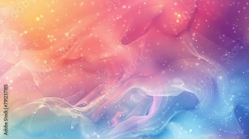 Gradient background, blurry background, pastel gradient wallpaper,Abstract watercolor background with bokeh defocused lights and stars 