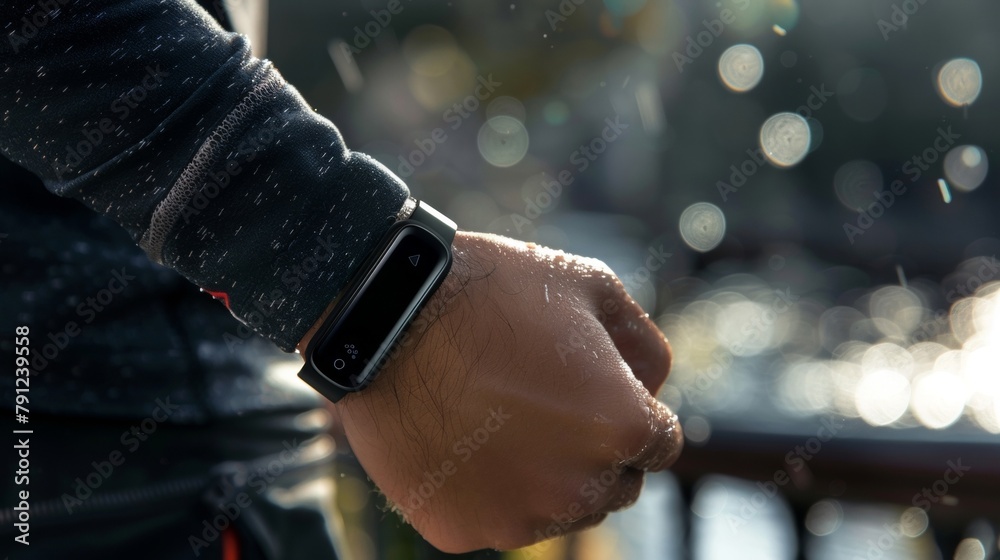 Make the most out of each workout session and stay on top of your fitness game with this topoftheline wearable fitness tracker. . Make the most out of each workout session and stay on top of your fitness game with this topoftheline wearable fitness tracker. .