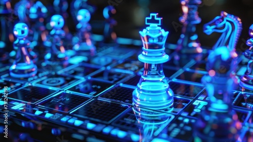 Futuristic Chessboard