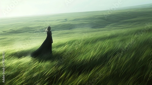 Grace in Green A Woman Journey Through the Windy Fields