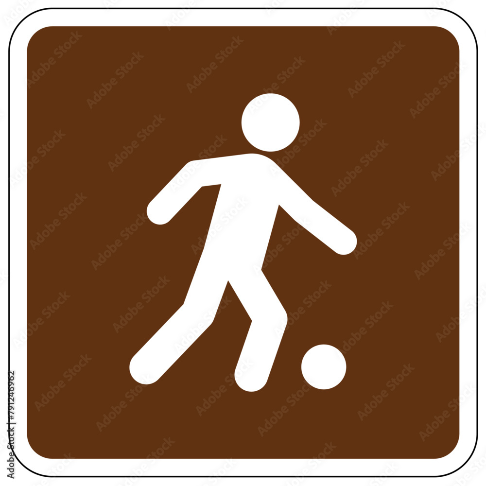 Campground sign for land recreation sign soccer Campground sign for land recreation sign soccer