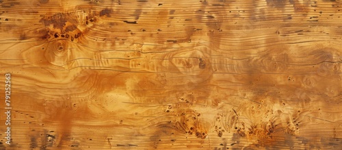 A detailed close-up view of a single piece of wood showing a prominent knot on its surface