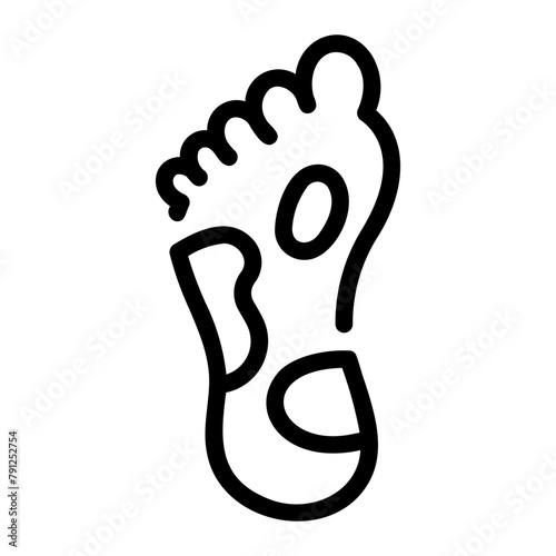 reflexology Line Icon
