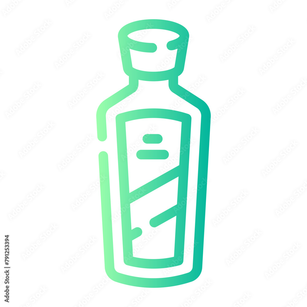 essential oil Line Gradient Icon essential oil Line Gradient Icon