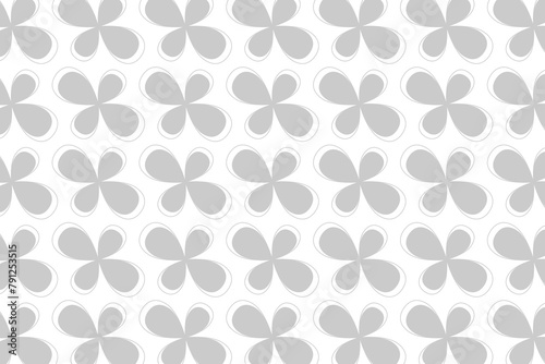 Classical Luxury Damask Seamless Pattern Vector Background Template