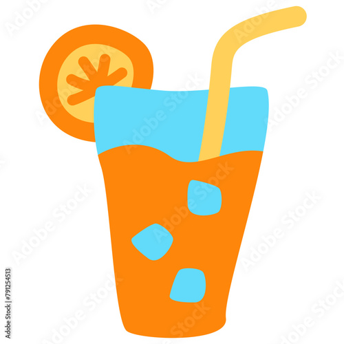Lemonade Flat Icon