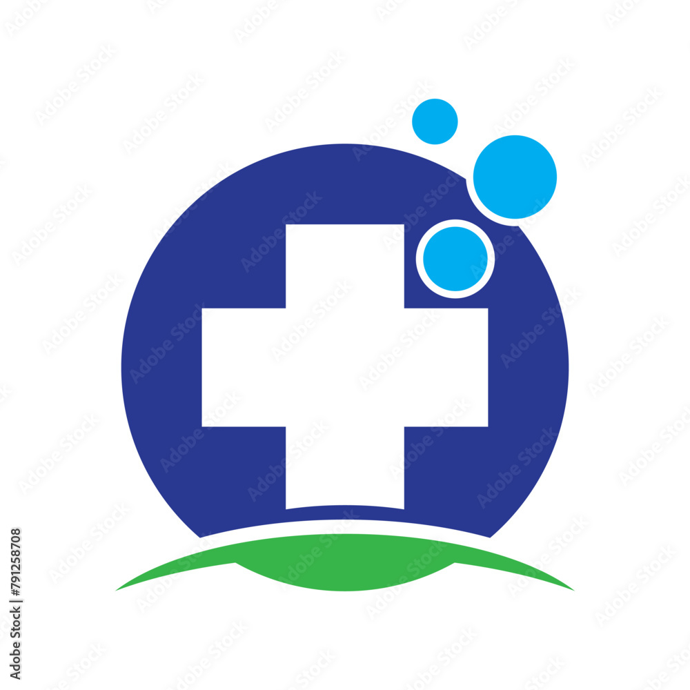 hospital and health clinic logo design hospital and health clinic logo design
