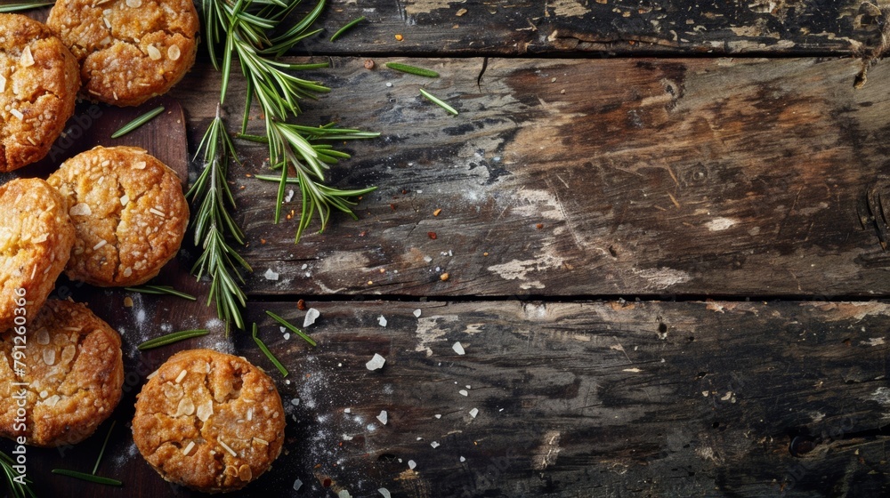Dawn's Gentle Glow on Anzac Biscuits and Rosemary for Remembrance Day