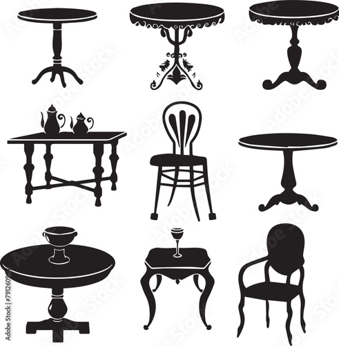 set of tables